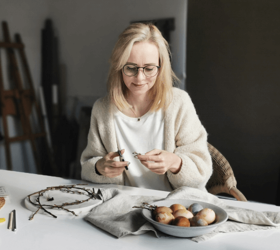 Dizainere-Inga-Marginam-studijos-ikureja Studijos marginam įkūrėja dizainerė Inga