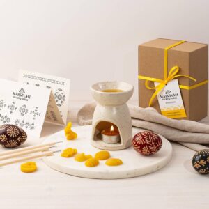 Kiaušinių dažymo bičių vašku rinkinys