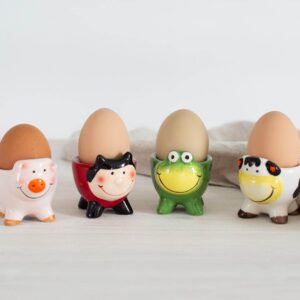 Indeliai kiaušiniams įstatyti "gyvūnėliai", velykiniai, vaikams